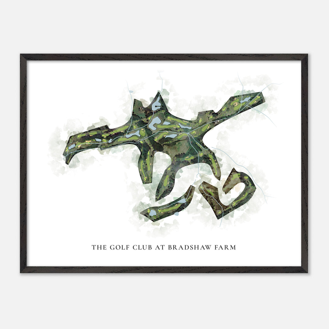 Print of The Golf Club At Bradshaw Farm Classic Map