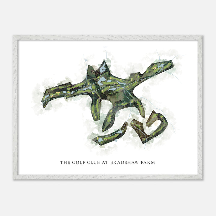 Print of The Golf Club At Bradshaw Farm Classic Map