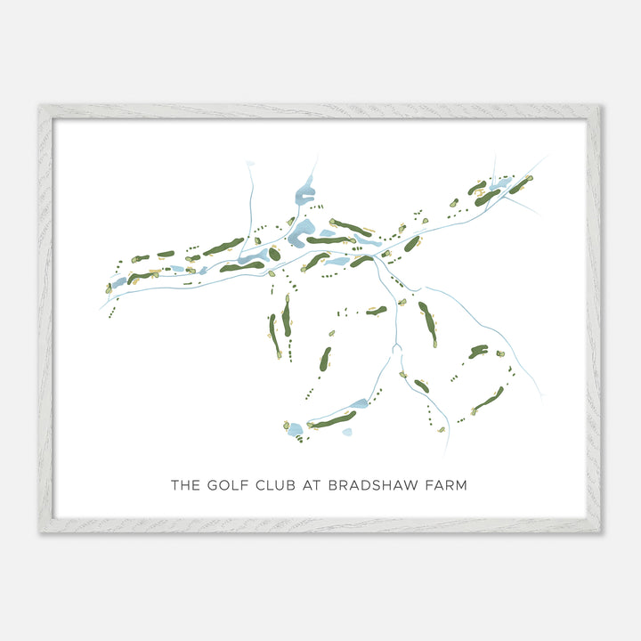Print of The Golf Club At Bradshaw Farm Modern Map