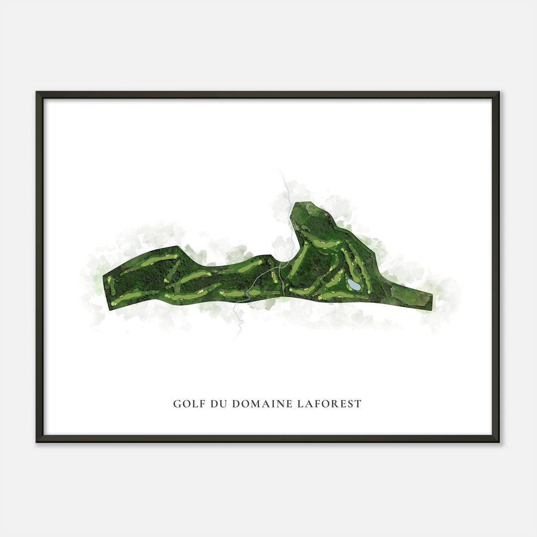 Print of Golf Du Domaine Laforest Classic Map