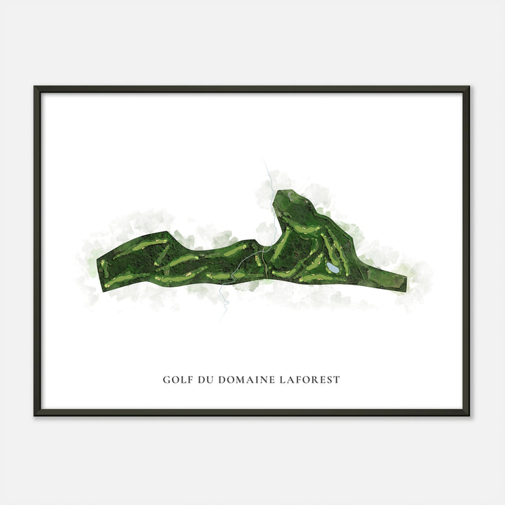 Print of Golf Du Domaine Laforest Classic Map