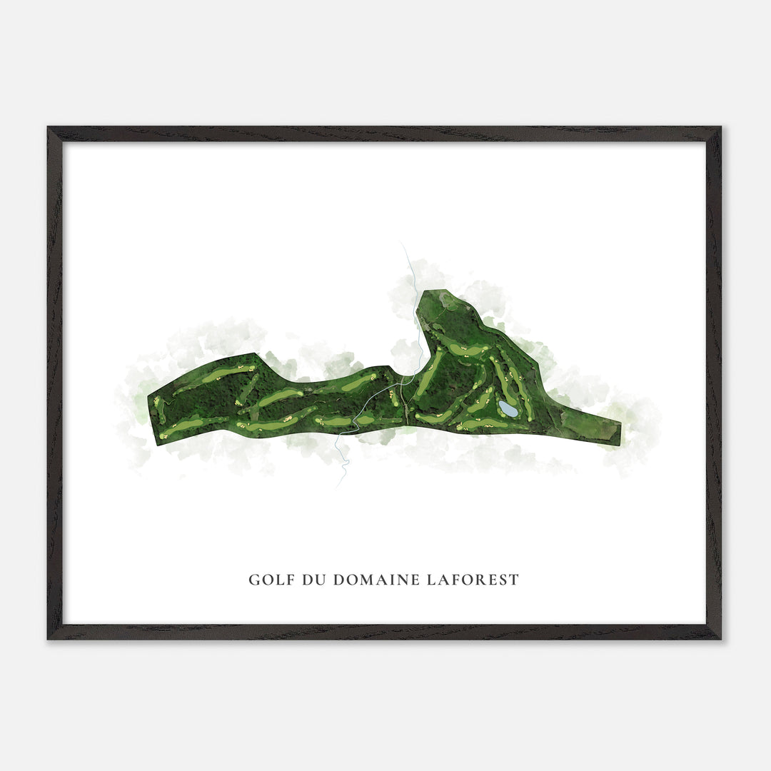Print of Golf Du Domaine Laforest Classic Map