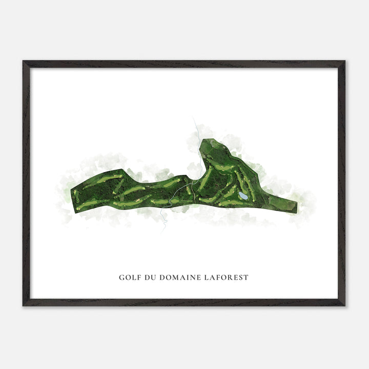 Print of Golf Du Domaine Laforest Classic Map