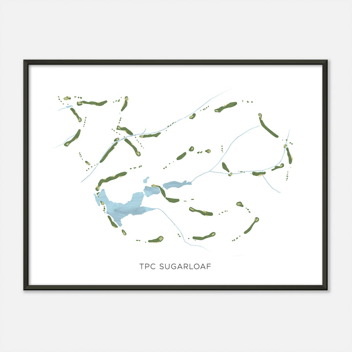 Print of Tpc Sugarloaf Modern Map