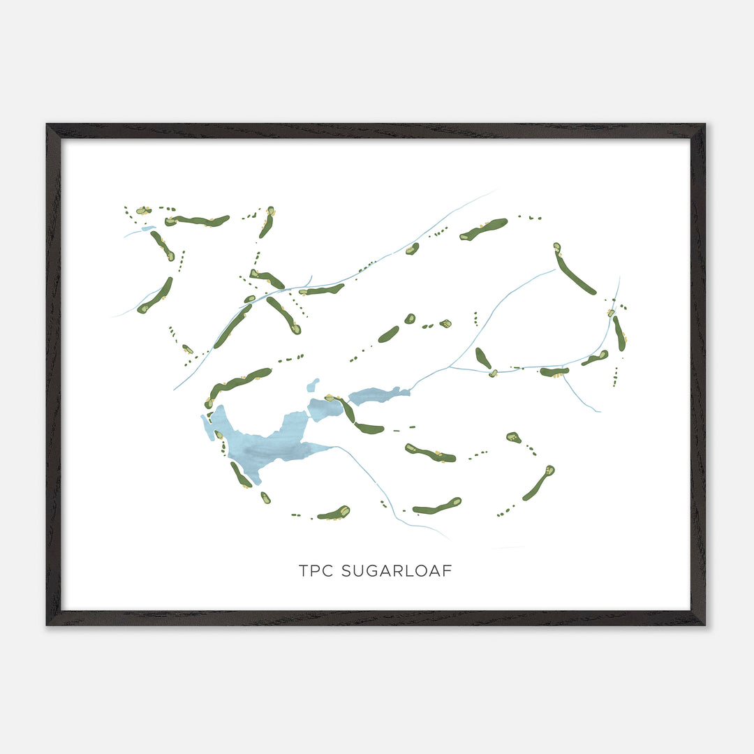 Print of Tpc Sugarloaf Modern Map