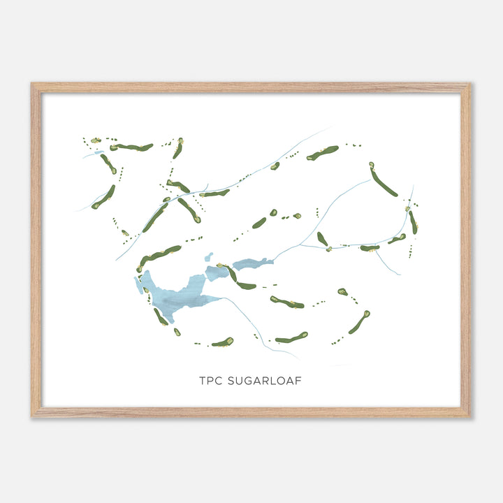 Print of Tpc Sugarloaf Modern Map