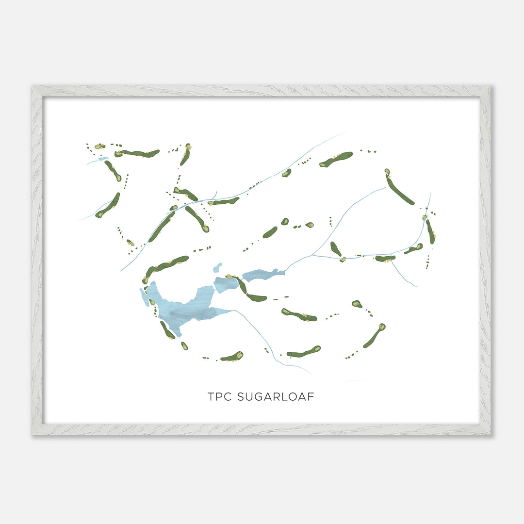 Print of Tpc Sugarloaf Modern Map