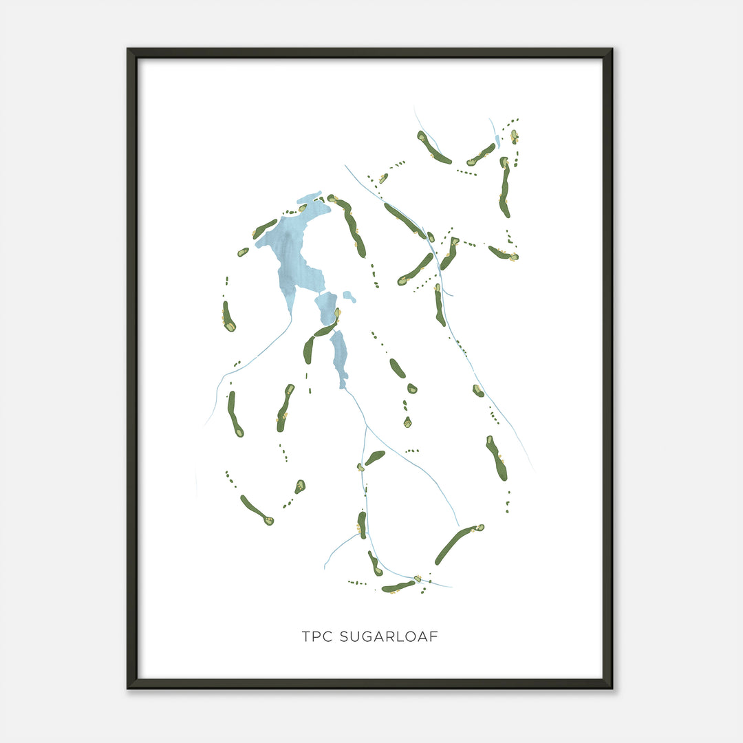 Print of Tpc Sugarloaf Modern Map
