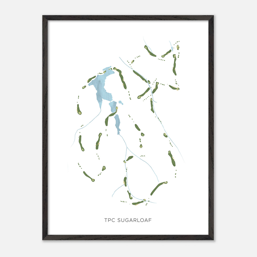 Print of Tpc Sugarloaf Modern Map
