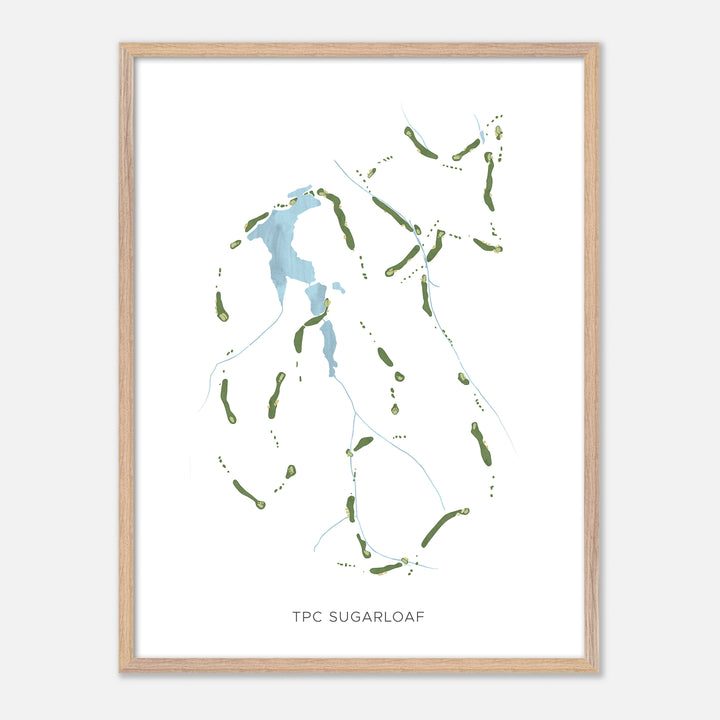 Print of Tpc Sugarloaf Modern Map