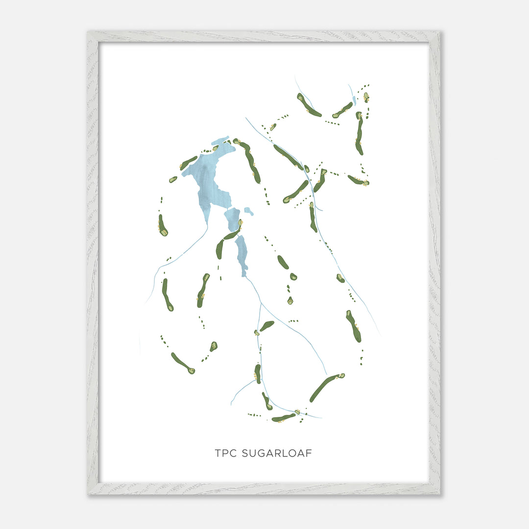 Print of Tpc Sugarloaf Modern Map