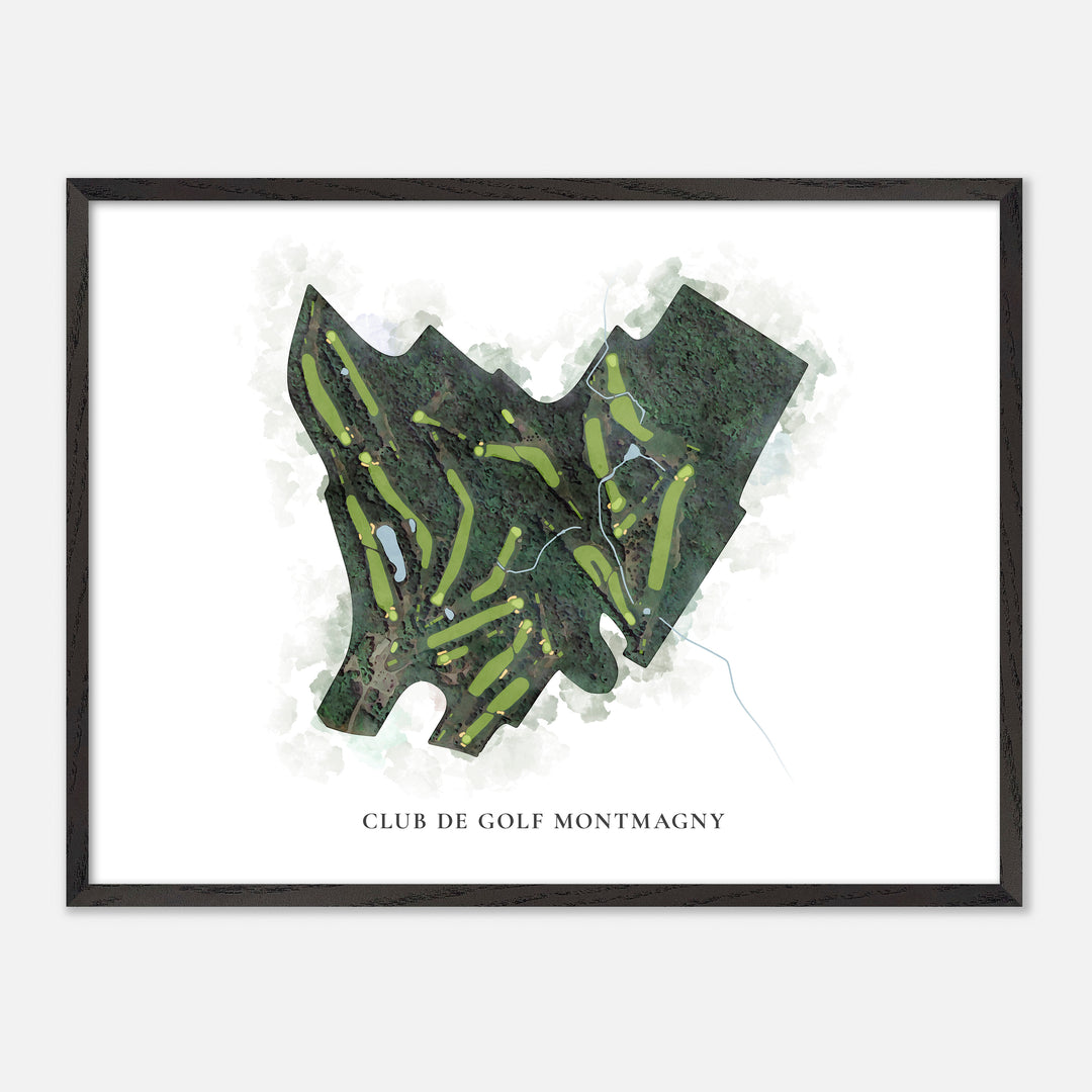 Print of Club De Golf Montmagny Classic Map