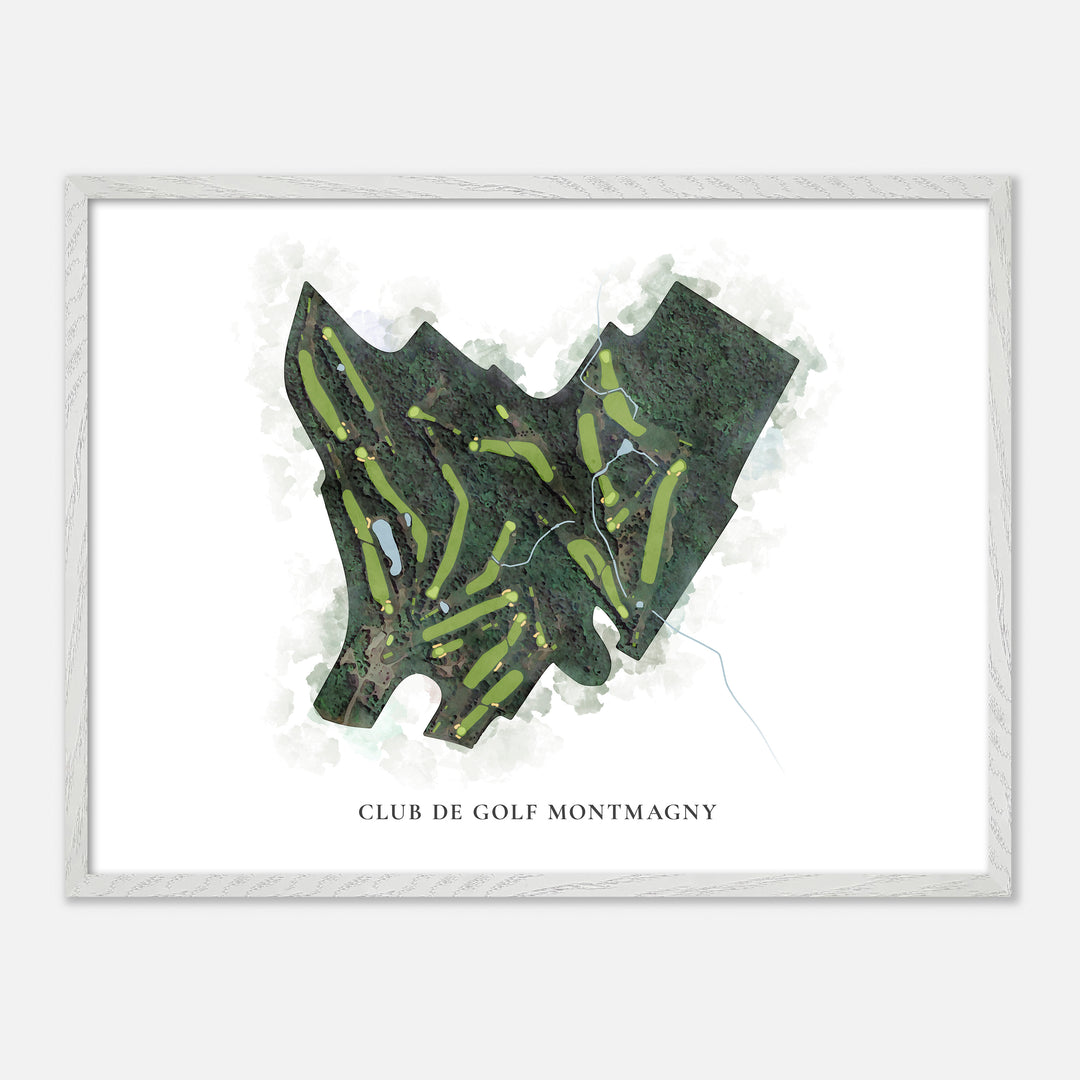 Print of Club De Golf Montmagny Classic Map
