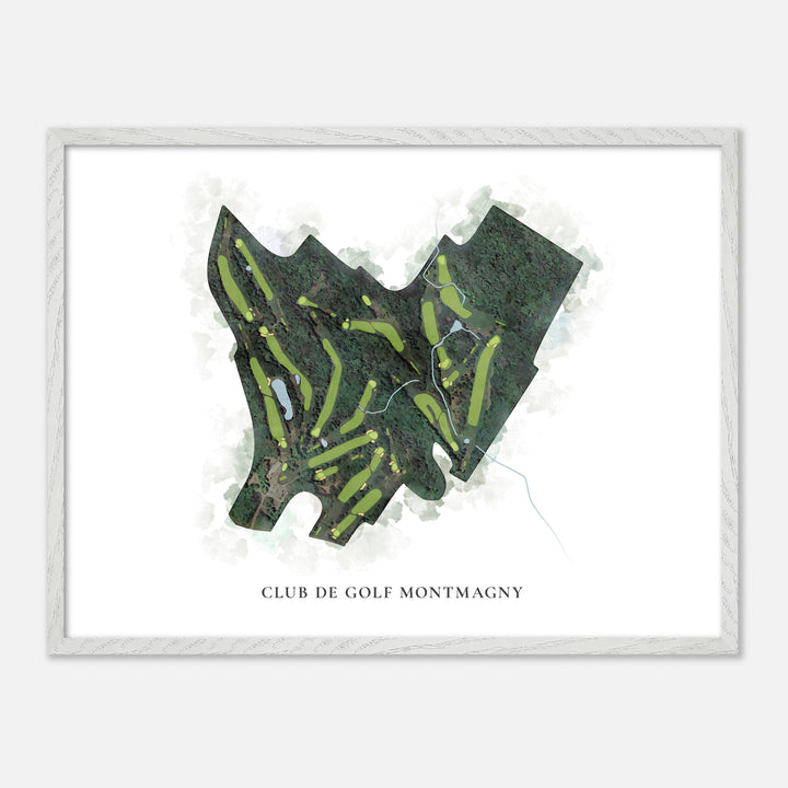 Print of Club De Golf Montmagny Classic Map