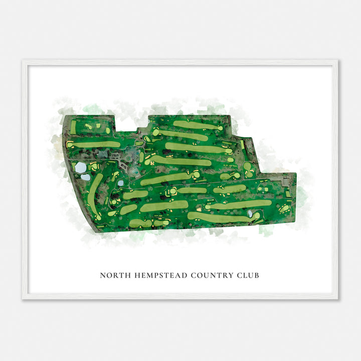 Print of North Hempstead Country Club Classic Map