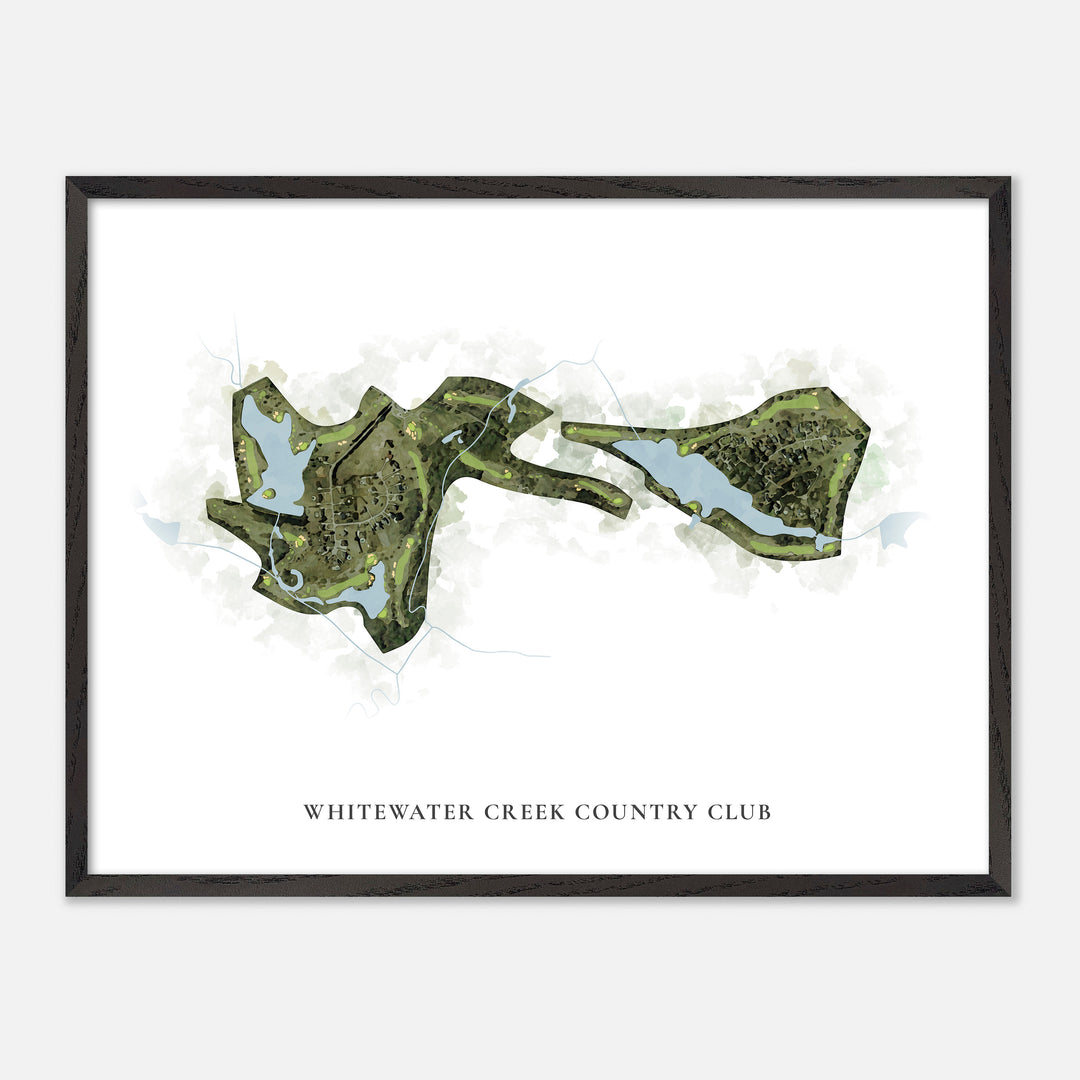 Print of Whitewater Creek Country Club Classic Map