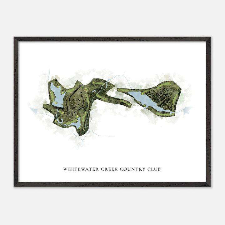 Print of Whitewater Creek Country Club Classic Map