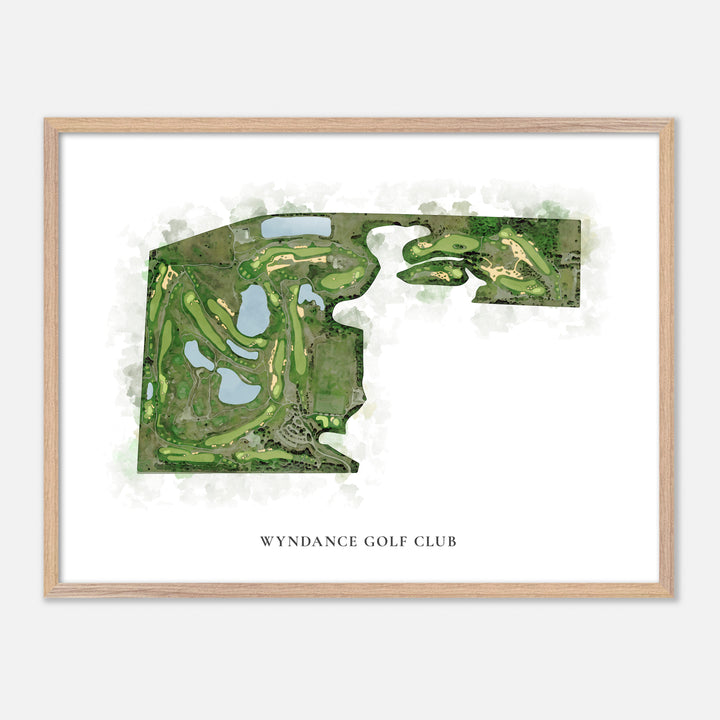 Print of Wyndance Golf Club Classic Map