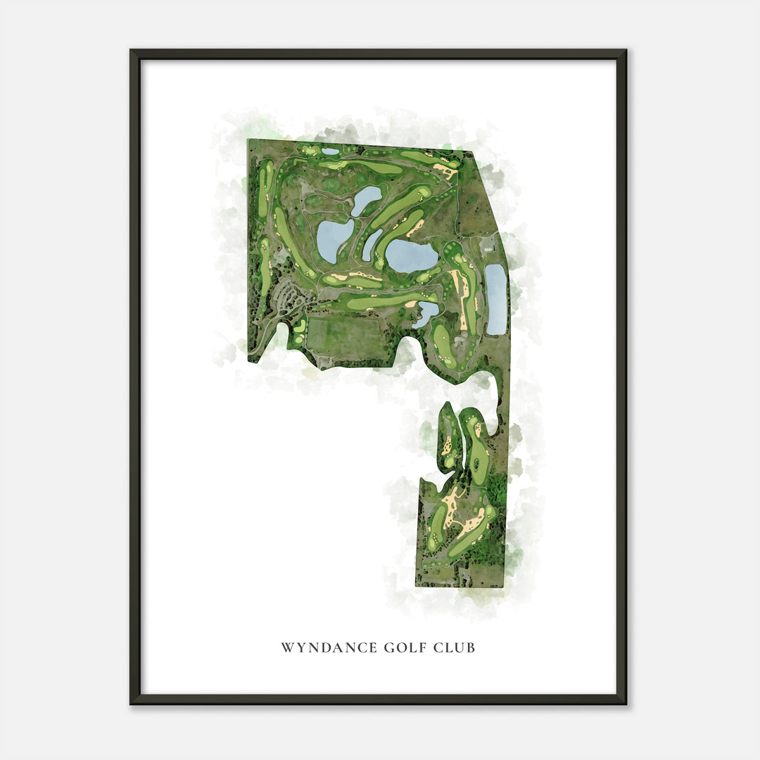Print of Wyndance Golf Club Classic Map