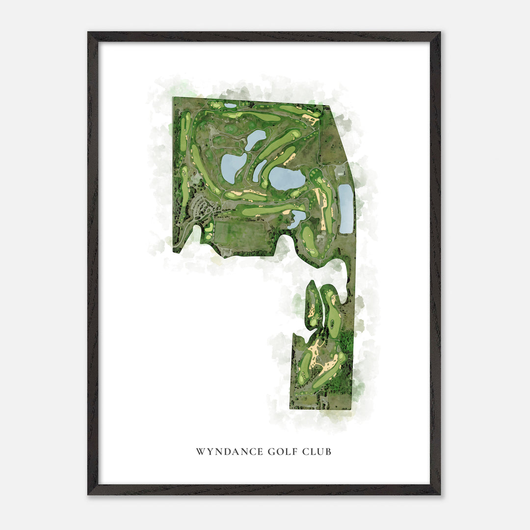 Print of Wyndance Golf Club Classic Map
