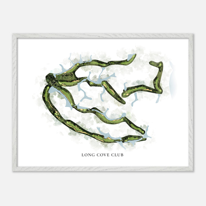 Print of Long Cove Club Classic Map