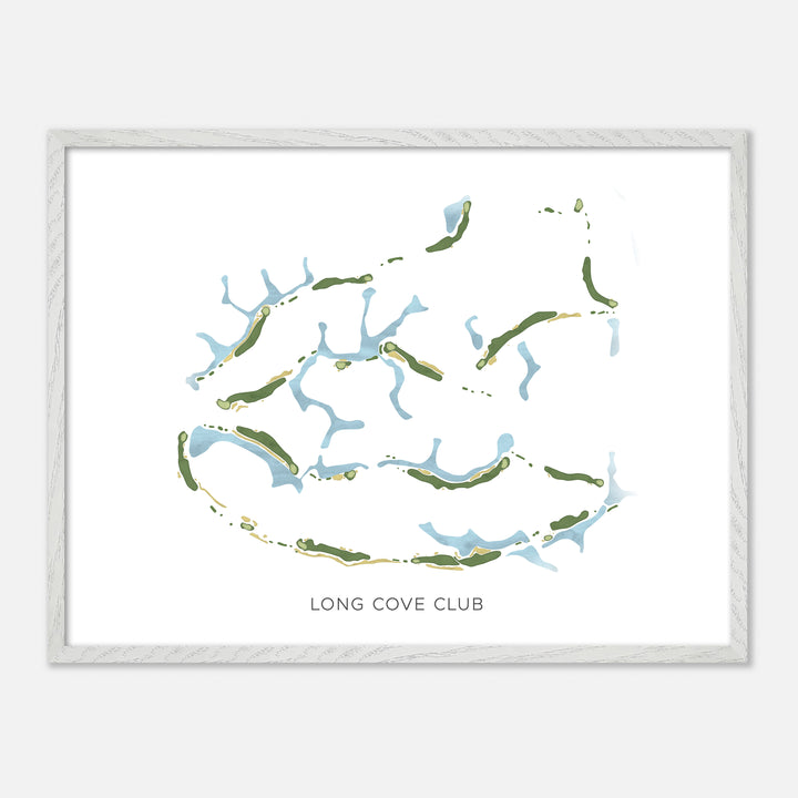 Print of Long Cove Club Modern Map