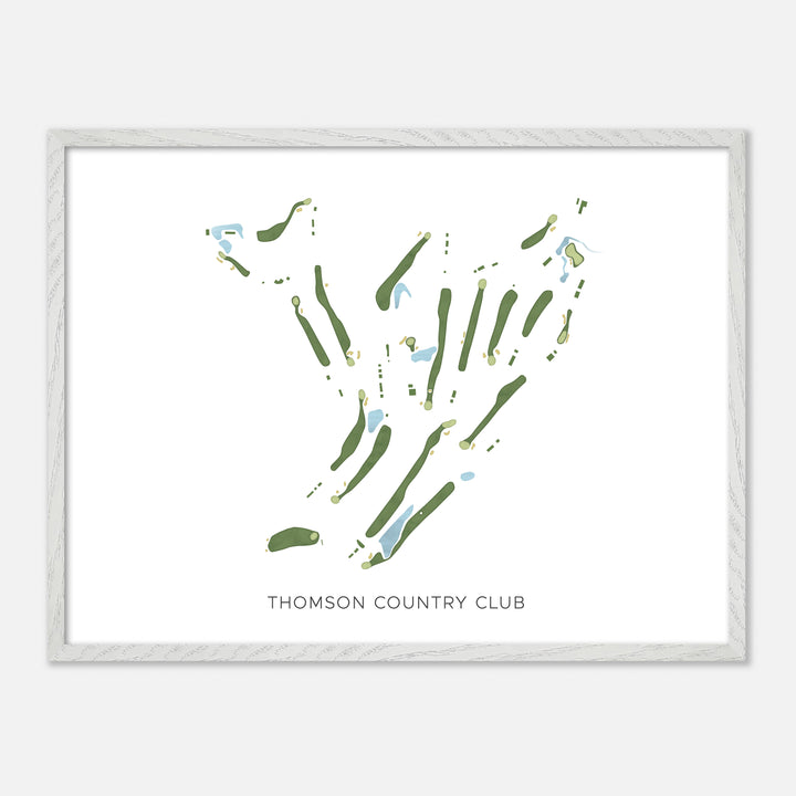 Print of Thomson Country Club Modern Map