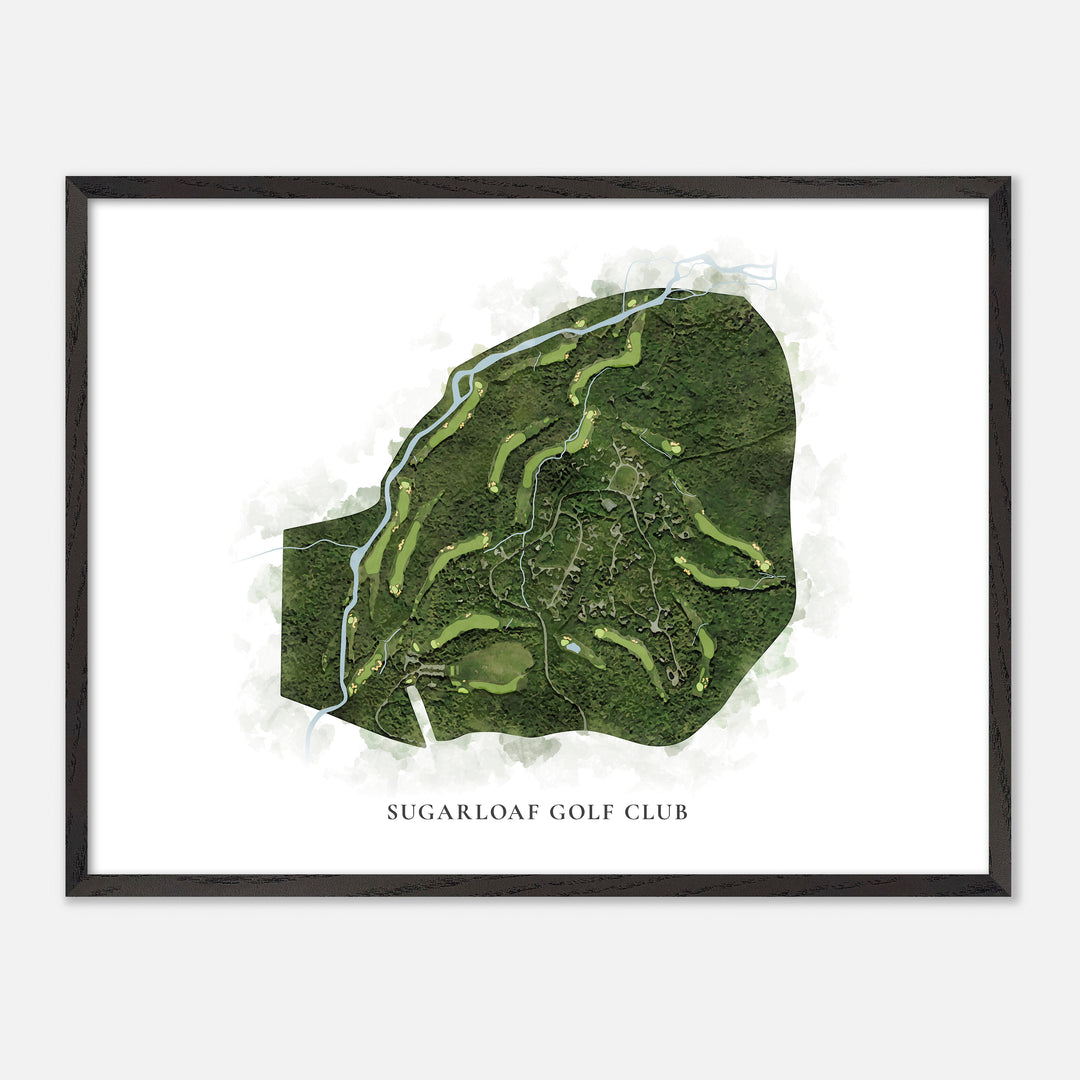 Print of Sugarloaf Golf Club Classic Map