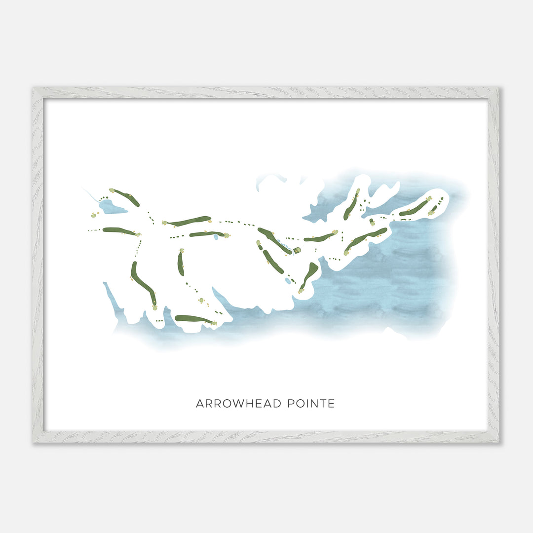 Print of Arrowhead Pointe Modern Map