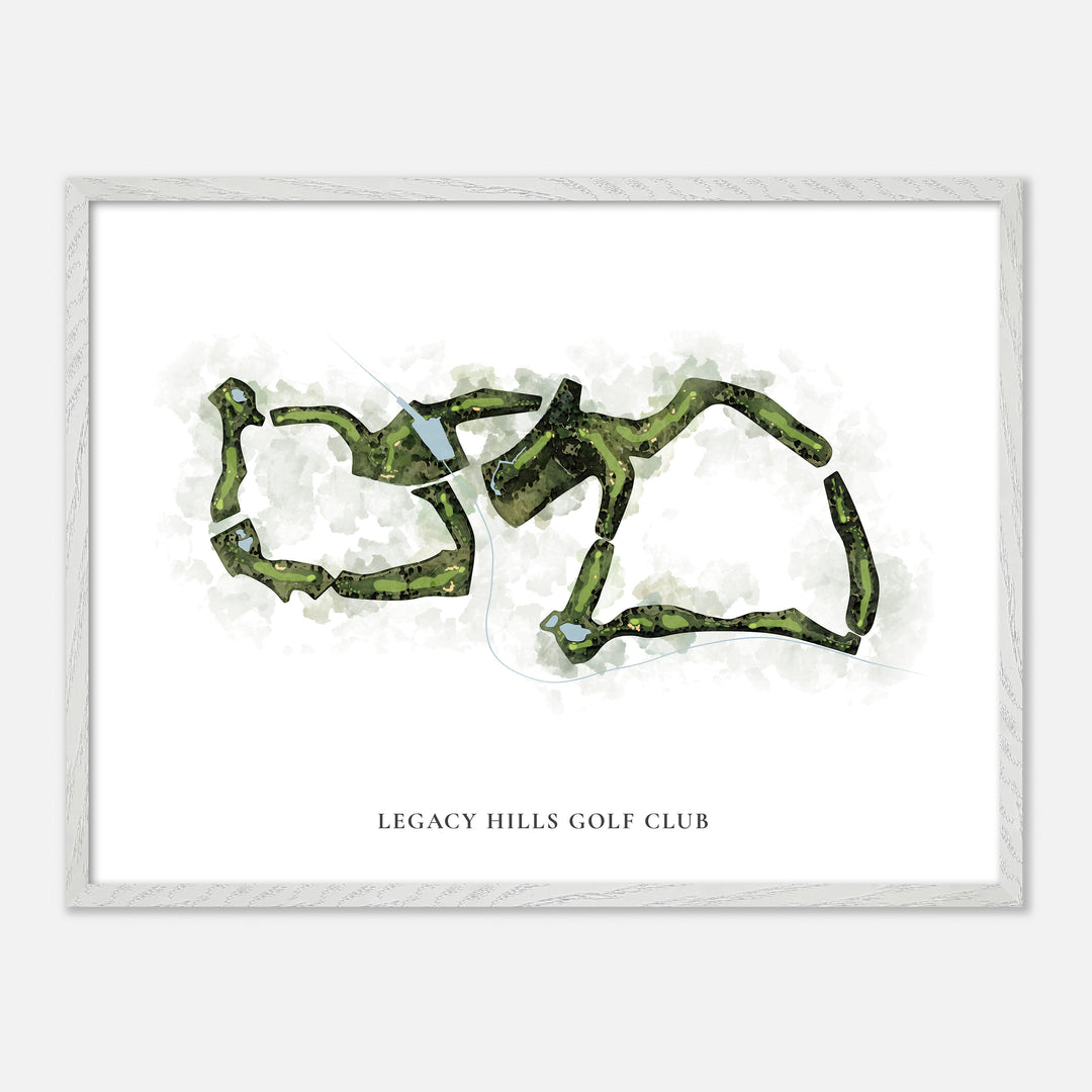 Print of Legacy Hills Golf Club Classic Map