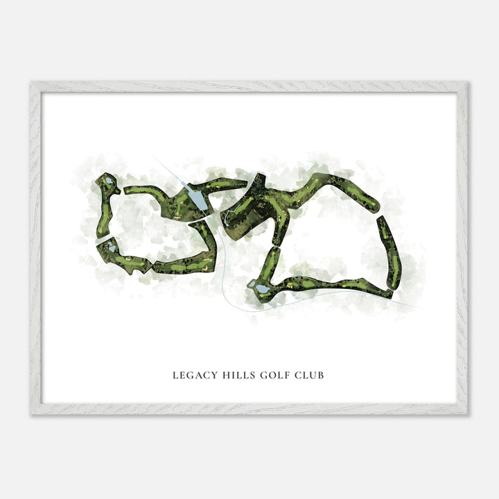 Print of Legacy Hills Golf Club Classic Map
