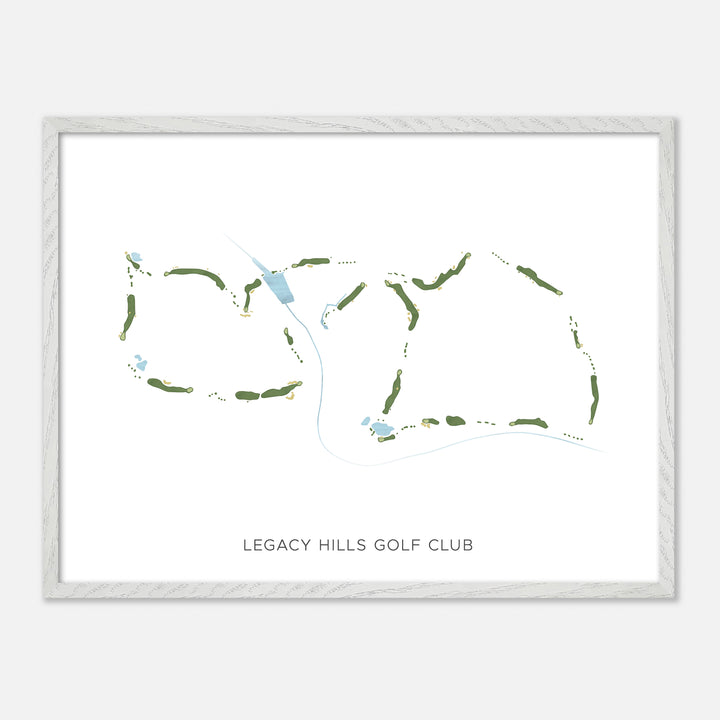 Print of Legacy Hills Golf Club Modern Map
