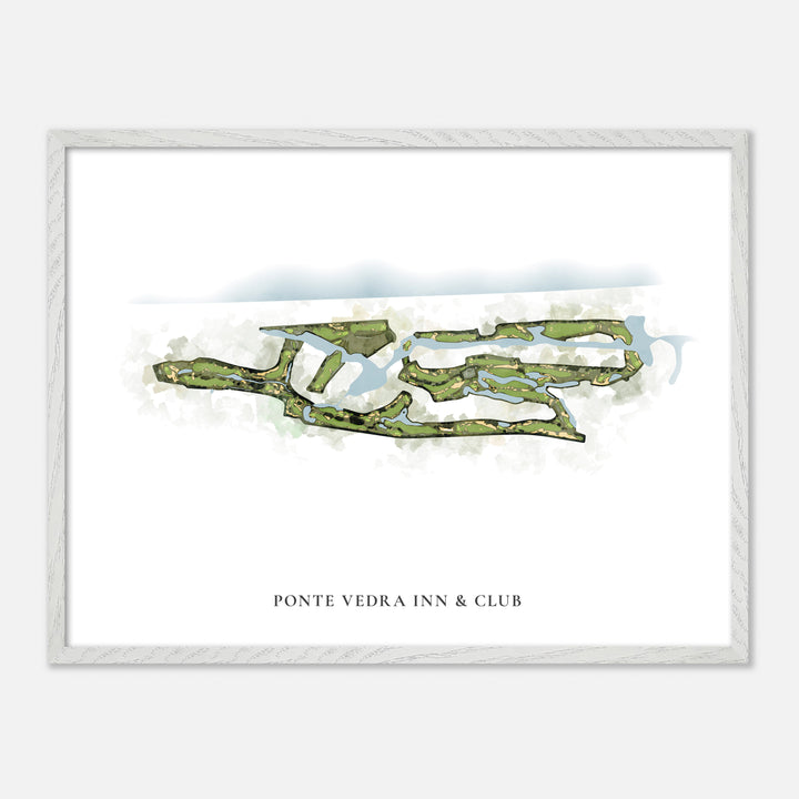 Print of Ponte Vedra Inn &amp; Club Classic Map