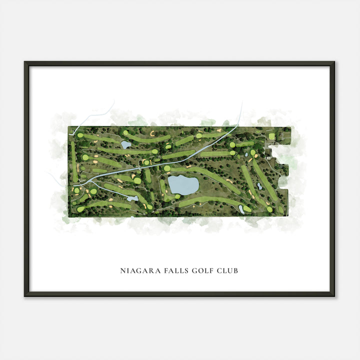 Print of Niagara Falls Golf Club Classic Map