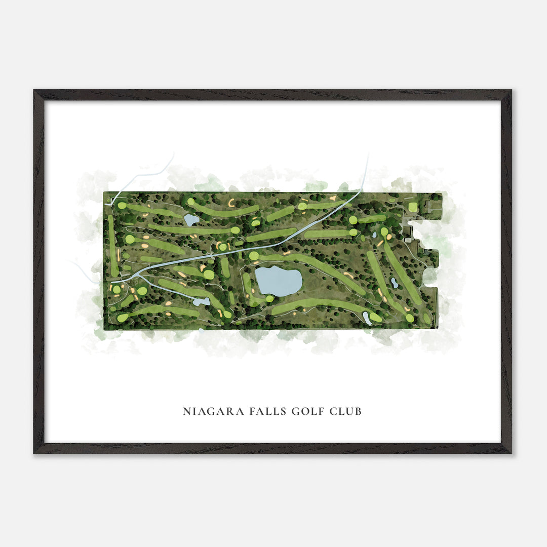 Print of Niagara Falls Golf Club Classic Map