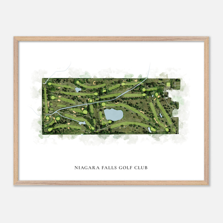 Print of Niagara Falls Golf Club Classic Map