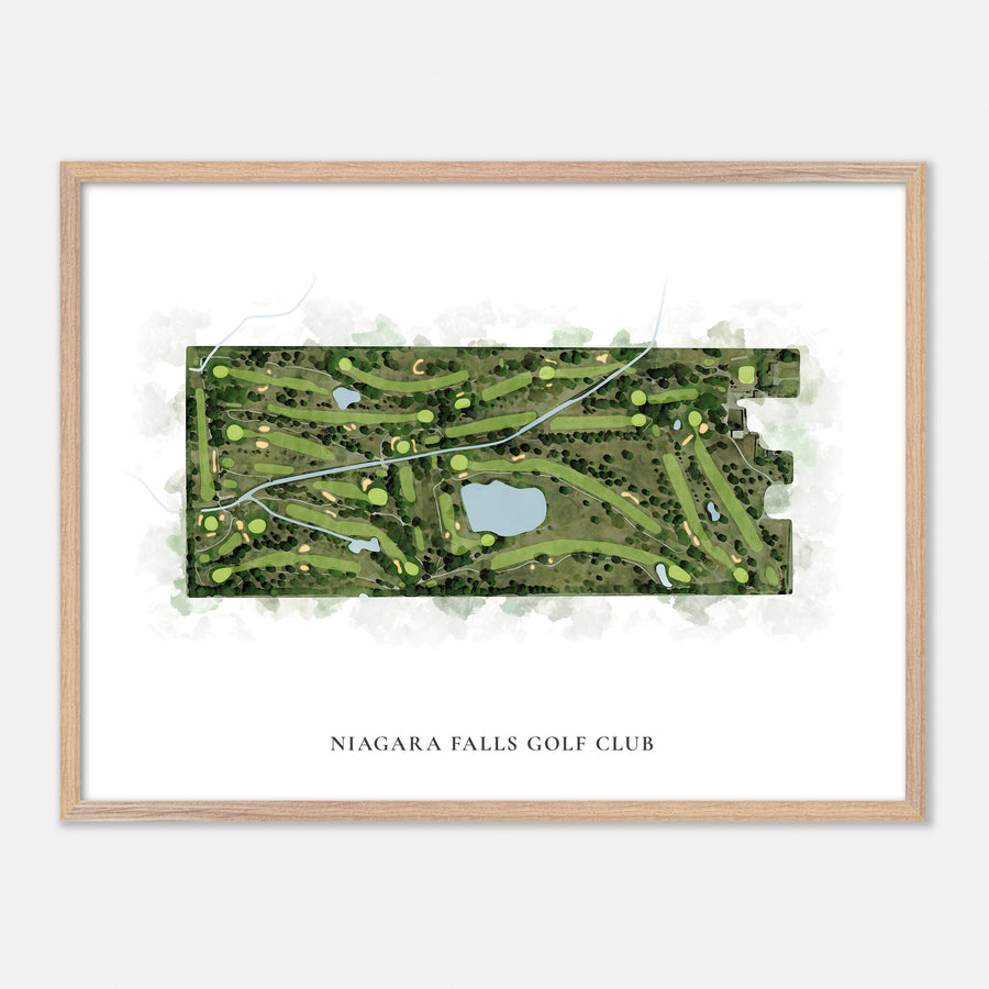 Print of Niagara Falls Golf Club Classic Map