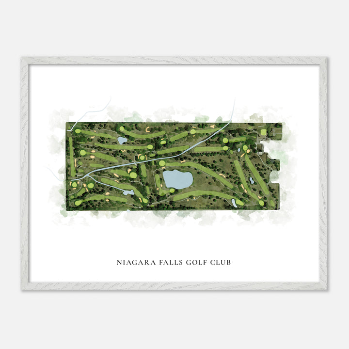 Print of Niagara Falls Golf Club Classic Map