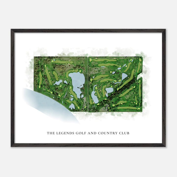 Print of The Legends Golf And Country Club Classic Map
