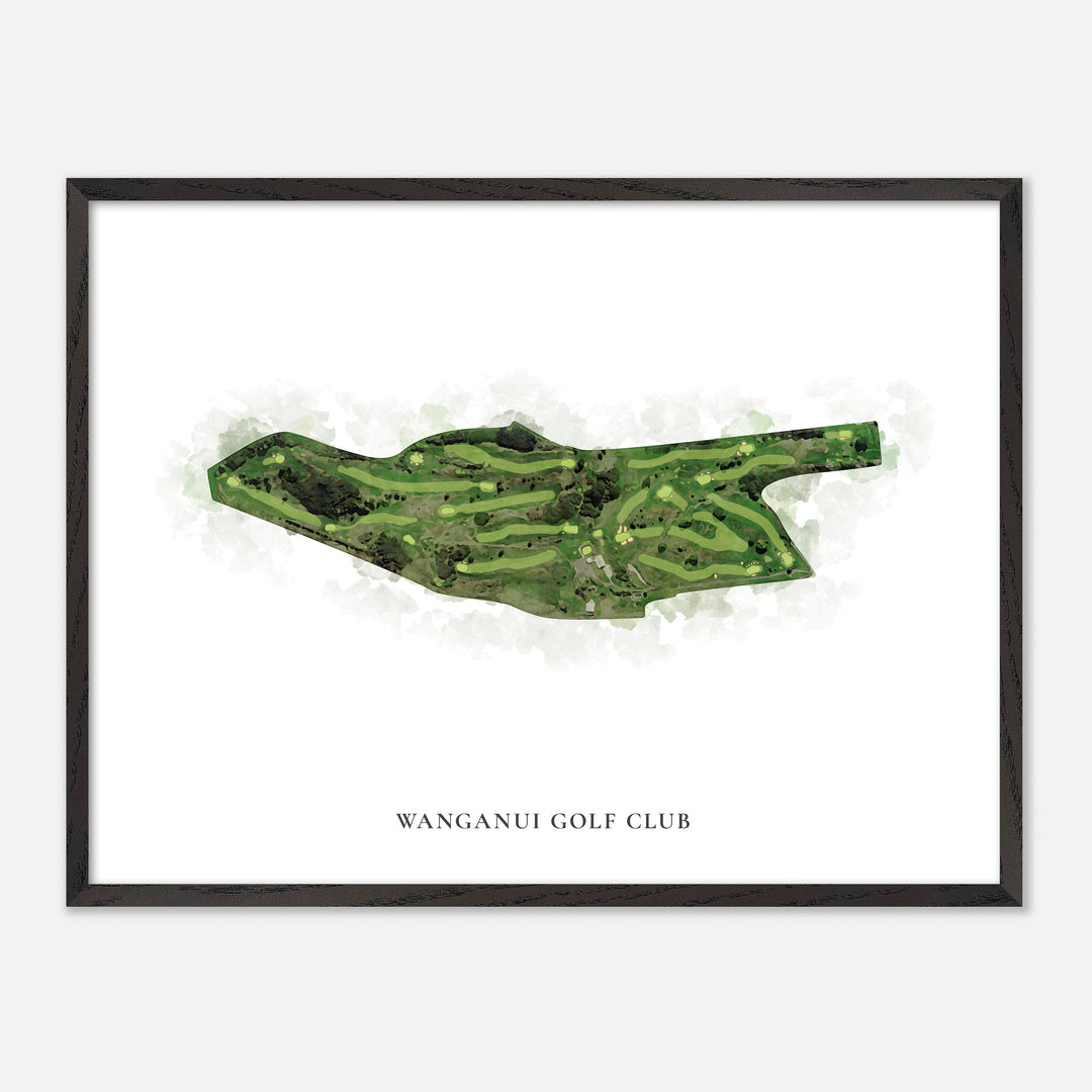 Print of Wanganui Golf Club Classic Map
