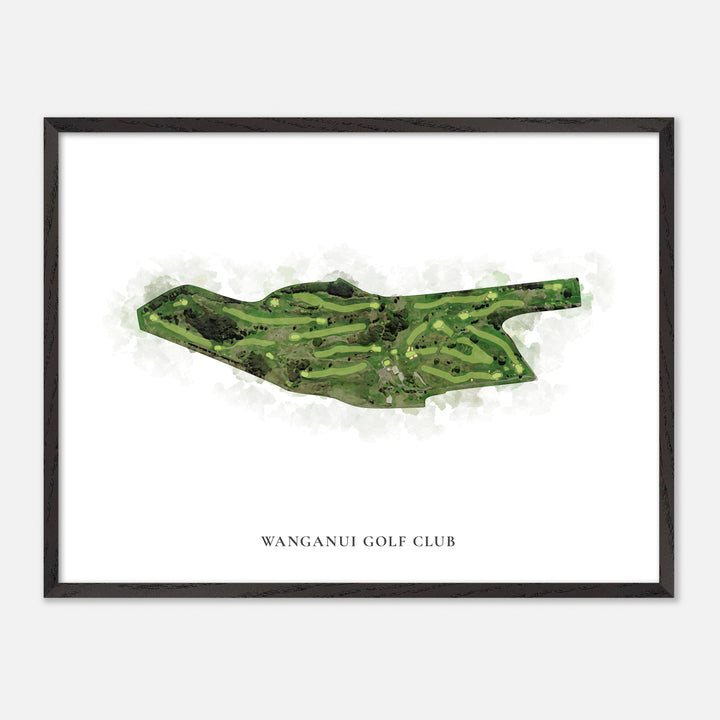 Print of Wanganui Golf Club Classic Map