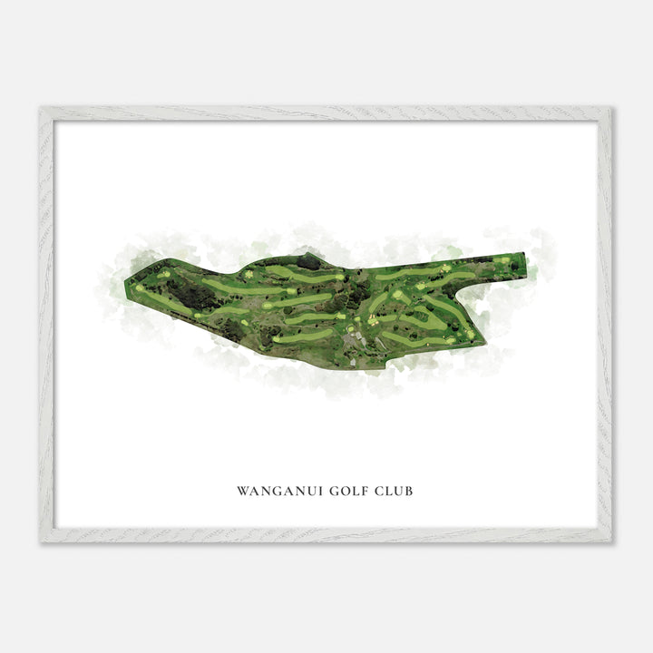 Print of Wanganui Golf Club Classic Map