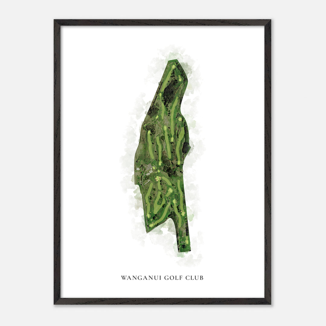 Print of Wanganui Golf Club Classic Map