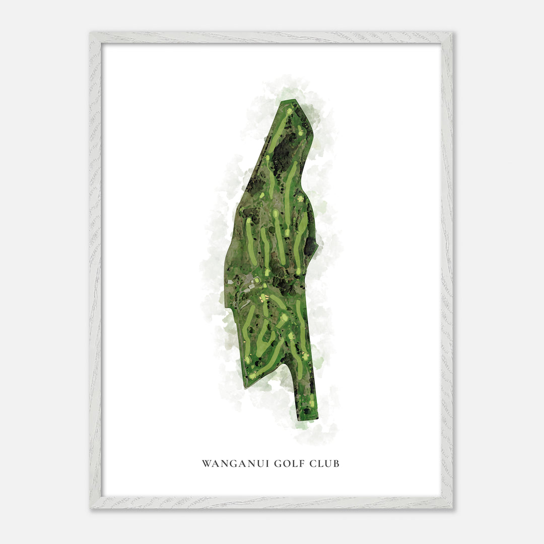 Print of Wanganui Golf Club Classic Map
