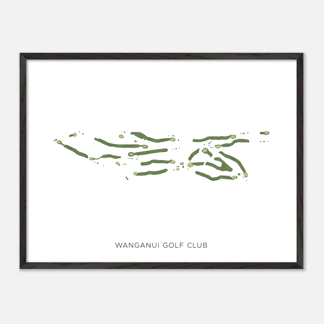 Print of Wanganui Golf Club Modern Map
