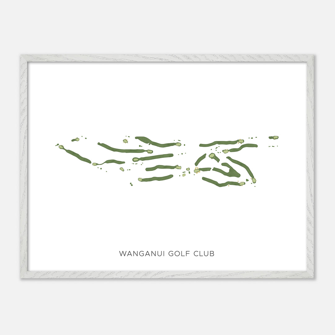 Print of Wanganui Golf Club Modern Map