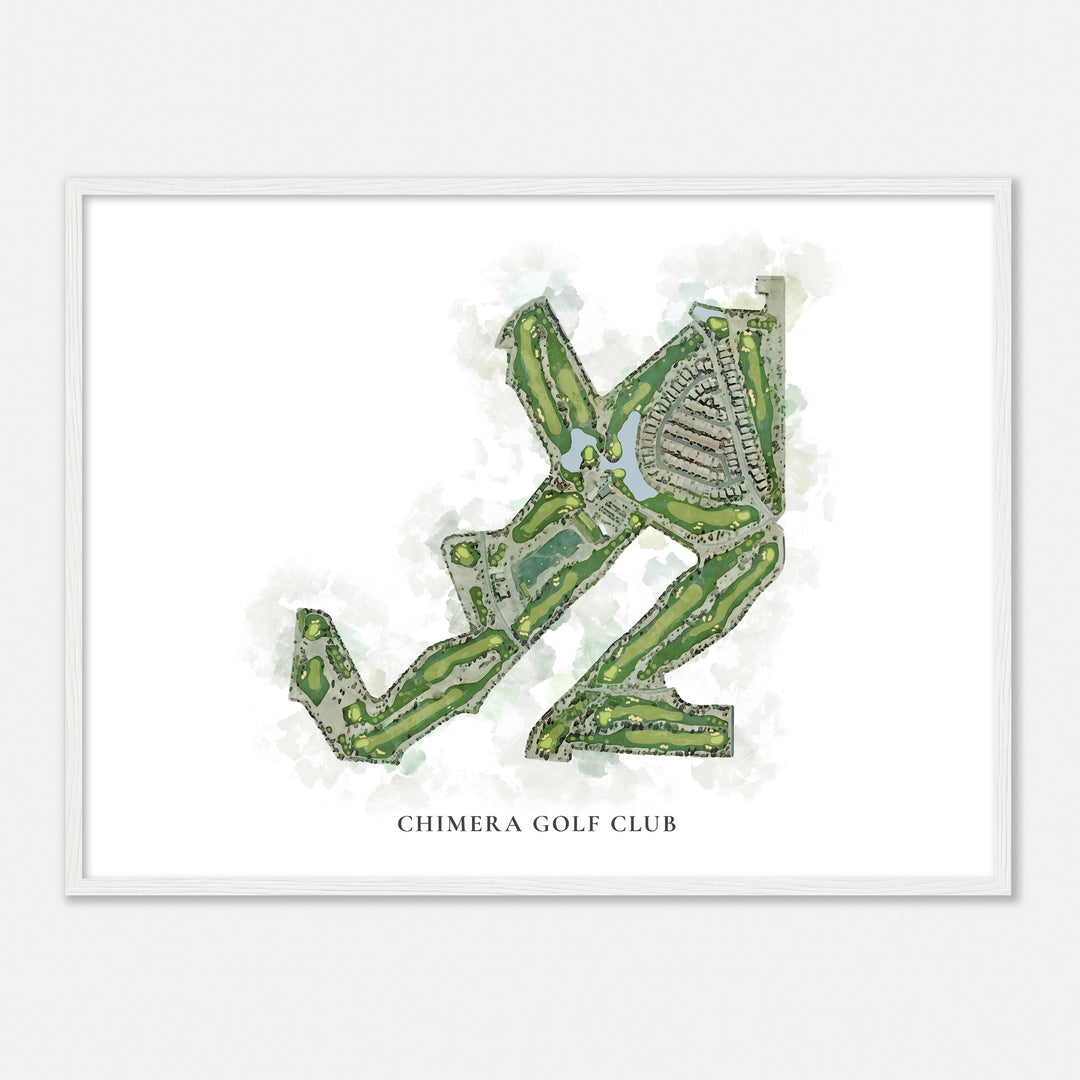 Print of Chimera Golf Club Classic Map