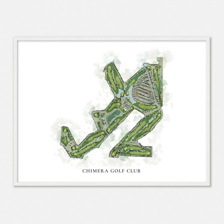 Print of Chimera Golf Club Classic Map