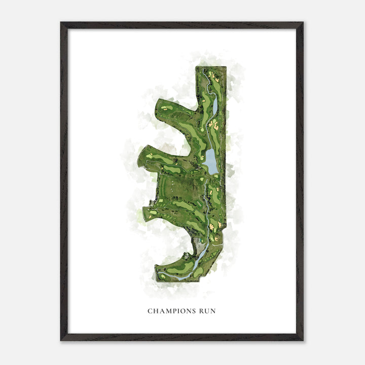 Print of Champions Run Classic Map