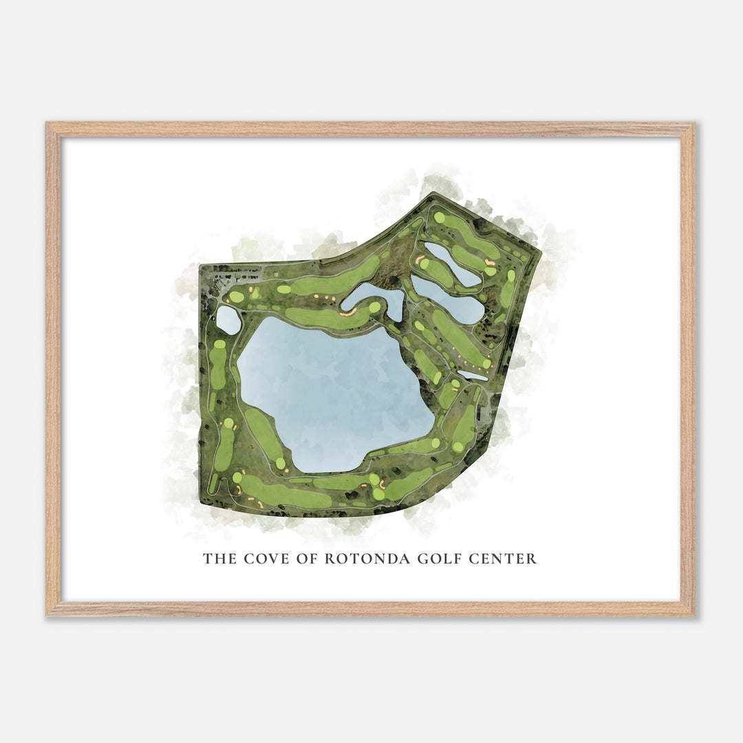 Print of The Cove Of Rotonda Golf Center Classic Map